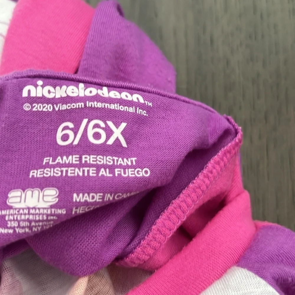 JoJo Siwa unicorn multicolor fleece like pajama set